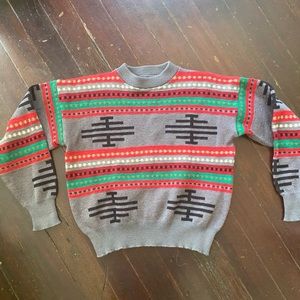VGUC Vintage Pendleton Sweater - S/M - HIGHEST Quality Wool -🎄Christmas Color!